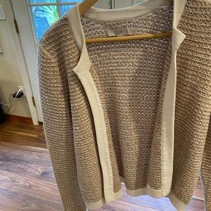 Open sweater